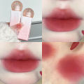Matte Velvet Lip Glaze Summer Lovely Lip Mud Matte Lipstick Pink Red Lip Gloss Tint Waterproof Non-Stick Cup Korean Cosmetic New. 