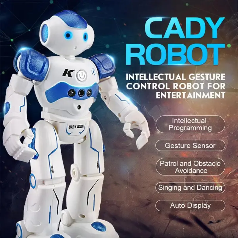 LEORY RC Robot Intelligent Programming Remote Control Robotica Toy Biped Humanoid Robot For Children Kids Birthday Gift Present Daraz .bd