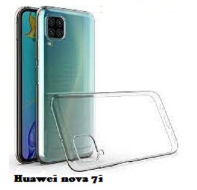 Huawei%20nova%207i%20Transparent%20%20Soft%20Flexible%20Clear%20TPU%20Back%20Case%20Cover%20-%20Image%202