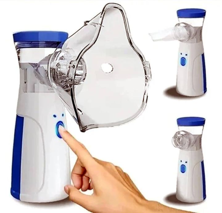 Mini Portable Handheld Nebulizer Machine – Ideal for Babies & Adults, Convenient for Daily Use by Shafin Electronics