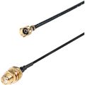 868MHz 915MHz LoRa Antenna with SMA Male Connector for Meshtastic LORA32 ESP32 LoRa OLED Board + 15cm IPEX Extension Cable. 