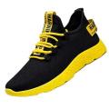 Sneakers Man New Design Fabrics Shoes With High Lace Up Design And Rubber Material Sole - Shoes - Shoe For Boys.