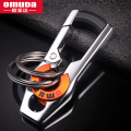 Omuda Double Ring Hooked Key chain with 2 O-Ring (A3748). 