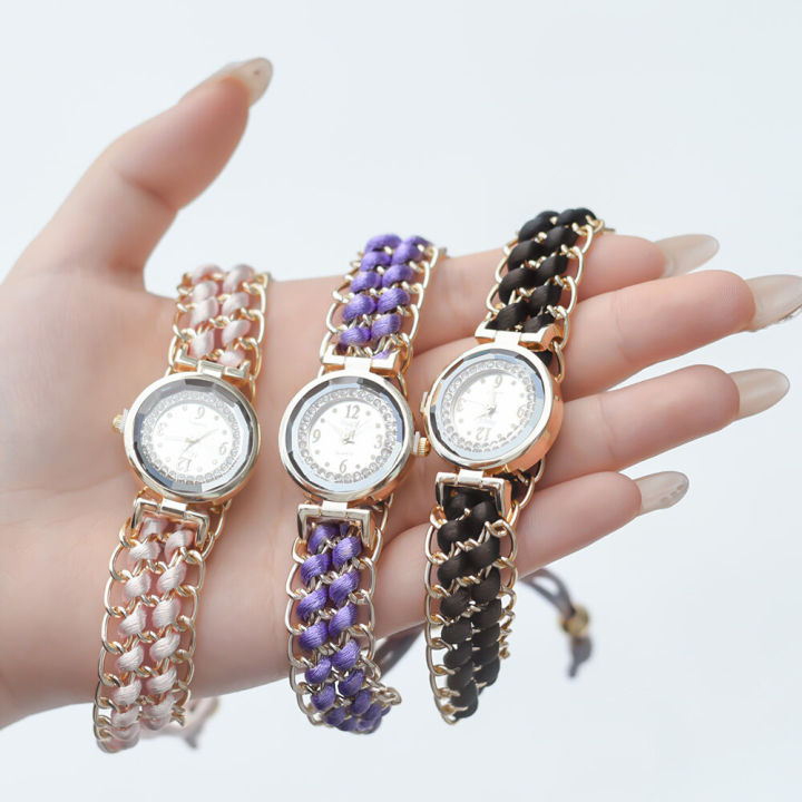 Rhinestone%20Braided%20Rope%20Band%20Quartz%20Wrist%20Watch%20Fashion%20Women%20Bracelet%20Watches%20Jewellery%20Gift%20-%20Image%207