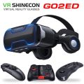 G02ED VR shinecon 8.0 Standard edition and headset version virtual reality 3D VR glasses headset helmets Optional controlle.