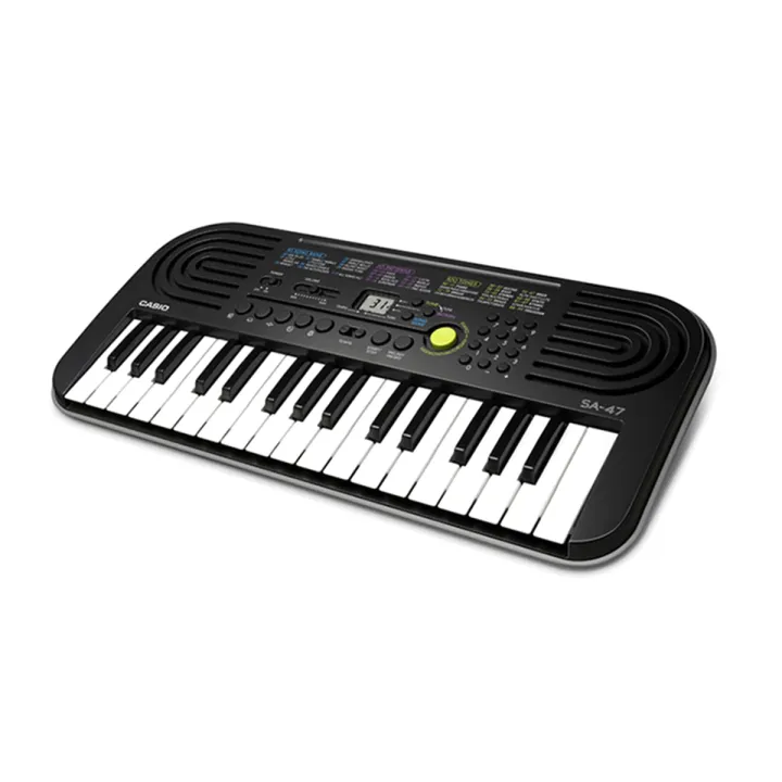 Casio%20SA-47%20Portable%20Musical%20Keyboard%20Piano%20-%20Black%20&%20Grey%20with%20Adapter%20-%20Image%207