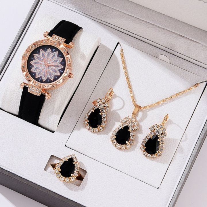 Fashionable%20Belt%20Stone%20Watch%20and%20Stone%20Jewelry%20Sets%20For%20Women%20Gift%20Item%20-%20Image%204
