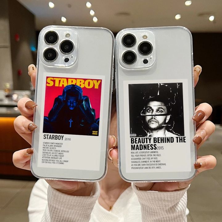 The Weeknd Minimalist Poster Phone Case For iphone 15 14 13 12 11 XS Pro  Max Mini X XR 6 7 8 Plus Soft Transparent Capa | Daraz.com.bd