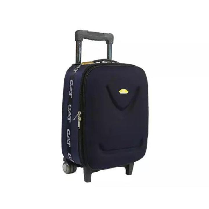 CAT 24 Inch Carry On Trolley Bag Softside Spinner Luggage 8 Wheels Suitcase