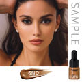 Pudaier small bottle liquid foundation concealer repair makeup moisturizing bb cream foundation 5ml. 