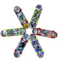 Professional pattern Printing Alloy Stand FingerBoard Skateboard Mini Finger Boards Skate Truck Finger Skateboard For Kid Toy. 