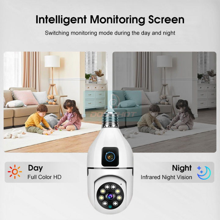 Doomhot%20Camera%20Dual%20Upgrade%20Light%20Bulb%20Camera%20Camera%20Screen%20Dual%20Lens%20Intelligent%20Tracking%20PTZ%20Detection%20Alarm%20Infrared%20Night%20Vision%20Multiple%20Platforms%20Connected%20Cellphone%20WiFi%20-%20Image%206