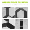 Stepping Concrete Paver Mold Mold Garden Paving Stone Molds 30*30cm. 