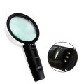 Chuda 110 Large Area Elderly Reading 3 Piece led Magnifying Glass Glass Lens Hand-Held Magnifying Glass Jewelry. 
