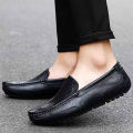 Men's Solid Color Casual Loafer Shoes Everyday Wear Casual Loafer Shoe.