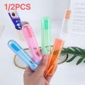 1/2Pcs For Travel Outdoor Dust-proof Toothbrush Soft Bristle Oral Cleaning Tools Travel Folding Toothbrush Portable.