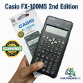 FX 100MS Scientific Calculator, Calculator (1st edition)(2nd edition)(master copy premium)(thailand variant)lâ 300 Functions â Non-Programmable â Exam Use Model, Calculator for students.