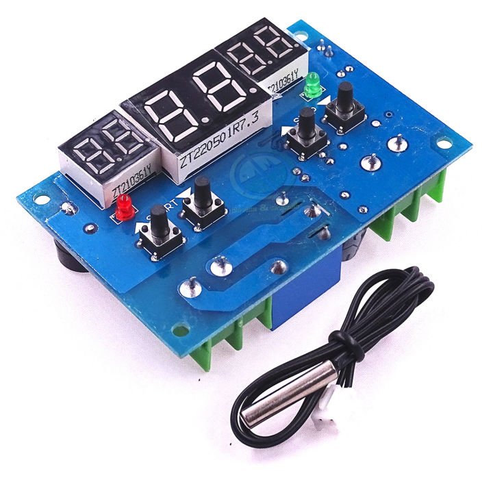 W1401 DC12V Digital Display Thermostat Intelligent Temperature Controller Switch With NTC Sensor