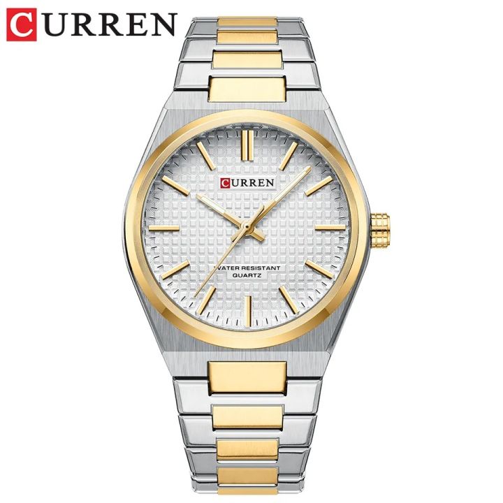 Curren silver analog watch online