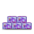 Neela Plus Sanitary Napkin - Wings System - 100% Cotton - 330 MM - Combo of 5 Pack - 50 Pads. 