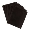 Black Velbet matt black A4 card.