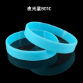 Glow in The Dark 02 Pcs Luminous Silicone Bracelet  Party Neon Light Wristband  Gift. 