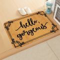 40x60cm Front Door Mat Doormat Bathroom Kitchen Floor Mat Sweet Home Letter Rug Anti-Slip Floor Carpet For Living Room Hallway-40x60cm.