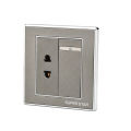 Super Star Ultimate 10A Two Pin Socket with Switch 2Pin Electrical Wall Outlet Superstar SSG.