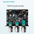 Bluetooth 5.0 Decoder Board Dual Channel Stereo Low Noise High and Low Tone Pre-Module Amplifier Board ZK-PT1.