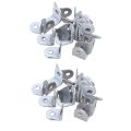 40Pcs 20mm x 20mm 90 Degree Shelf Support Corner Brace Angle Bracket.