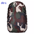 70L/80L Digital camouflage Backpack Rain Cover Dust Cover Portable Waterproof  Backpack cover for Camping Hiking. 