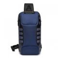 OZUKO USB Charging Anti-theft Waterproof Crossbody Multifunctional Chest Bag for Men & Women. 