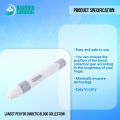Lancet Pen Lancing Device For Diabetics Blood Collect 5 Adjustable Depth Blood Sampling Glucose Test Pen. 