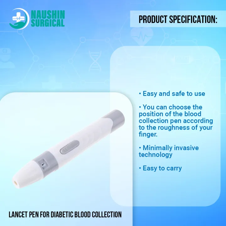 Lancet%20Pen%20Lancing%20Device%20For%20Diabetics%20Blood%20Collect%205%20Adjustable%20Depth%20Blood%20Sampling%20Glucose%20Test%20Pen%20-%20Image%203