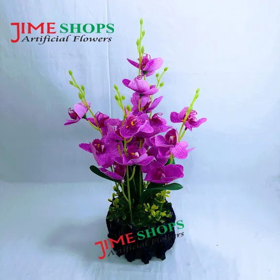 Artificial%20Purple%20Orchid%20Flower%20&%20plant%20(32cm)%20in%20Bamboo%20pot%20for%20Decoration%20-%20Home%20Decoration%20Item%20-%20Home%20Decoration%20Item%20-%20Image%203