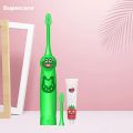 Supecare Sonic Electric Toothbrush for Kids With 1 Replacement Head Child Travel Soft Tooth Brush for 3-12 Years Old Children. 