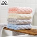 MARUAA- Microfiber Bath towel sets coral fleece, 1 pcs Bath towel 70*140 cm, 2 pcs Face towel 34*75 cm, high absorbent, Quick dry. 