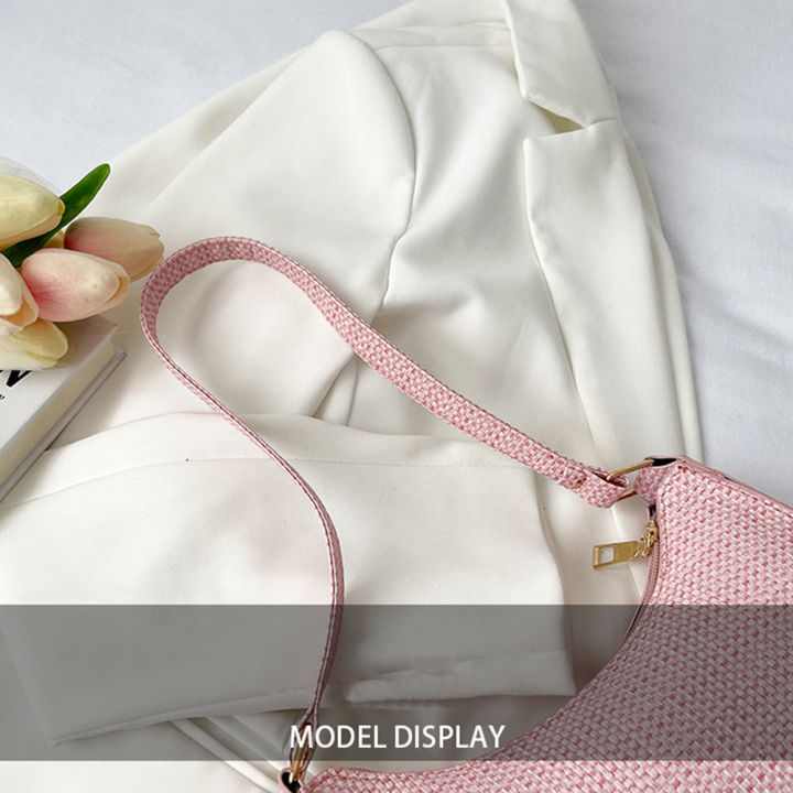 DishyKooker%20Retro%20Plaid%20Baguette%20Underarm%20Bag%20Pu%20Leather%20Zipper%20Shoulder%20Bag%20For%20Women%20Valentines%20Gifts%20-%20Image%207