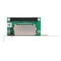 5X 40-Pin Cf Compact Flash Card to 3.5 Ide Converter Adapter Pci Bracket Back Panel. 