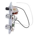 Electric Guitar Circuit Board Reliable Simple Installation Metal Electric Guitar 3 Way Control Board with 2 Screws for Practice.