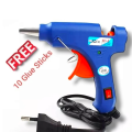 Hot Melt Glue Gun 20Watt With Free 10 Large Sticks.