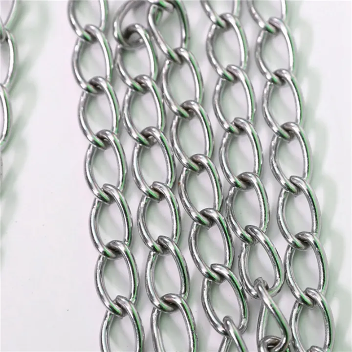 2X%20Sport%20Iron%20Chain%20Basketball%20Net%20Outdoor%2012%20Loops%20Standard%20Heavy%20Duty%20Basketball%20Goal%20Replacement%20Net,Silver%20-%20Image%204