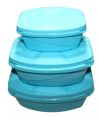 Food Storage Container Box with Lid- 3 Pieces Set. 