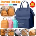 Lunch Bag Insulated Cool Thermal Food Storage Box Carry Tote for Work School Travel Picnic Boating Beach Fishing School Work. 