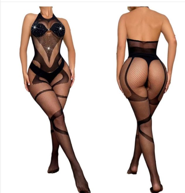 Women%20Diamond%20stone%20Jumpsuit%20Backless%20high%20Elastic%20Fashion%20%20Women%20Dress%20-%20Image%205