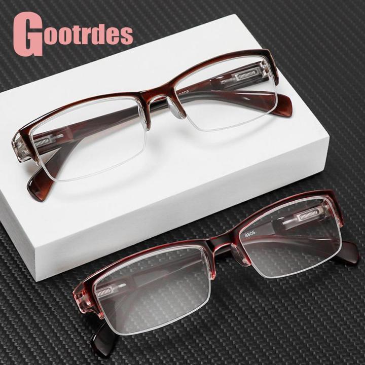 Fashion Diamond-cut Reading Glasses Men Women Ultralight Spring Hinge Presbyopia Eyewear Vision Care Readers Glasses +1.00~+4.00
