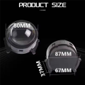 Universal 3 Inch Car LED Devil Eyes Dynamic Eye Headlight Mangekyo Sharingan Eagle Eye Lamp Control with Lens. 