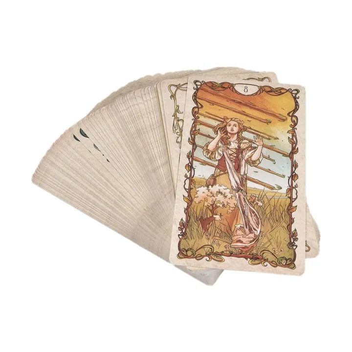Tarot%20Mucha%20Cards%20Tarot%20Deck%20Card%20Game%20Toy%20Tarot%20Divination%20Card%20Game%20Board%20Guidance%20Divination%20for%20beginners%20-%20Image%204