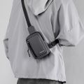 Trendy Men‘s Shoulder Bag Casual Travel Outdoor Nylon Crossbody Chest Bags Large Capacity Multifunction Street Male Pack New. 