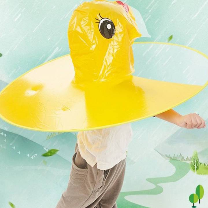 Umbrella Hat Duck Rain Suit For Toddlers 【Good-Love Store】Duck